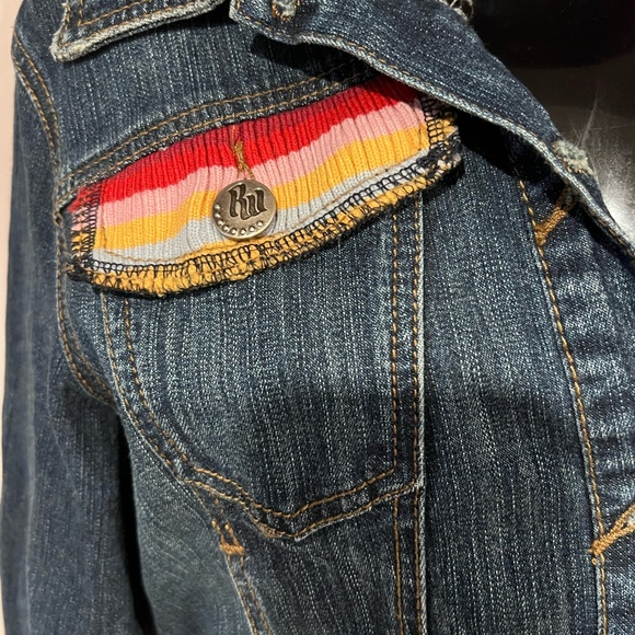 Rocawear Y2K Denim Jacket Size Large - Picture 6 of 10